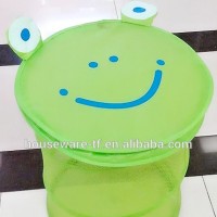 Cute animal Polyester Cloth Folding Laundry basket