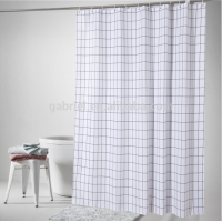 180*200cm Colorful Printing Polyester Shower Curtain