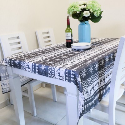 Manufacturer Rectangular Animal Printed Polyester Table cloth