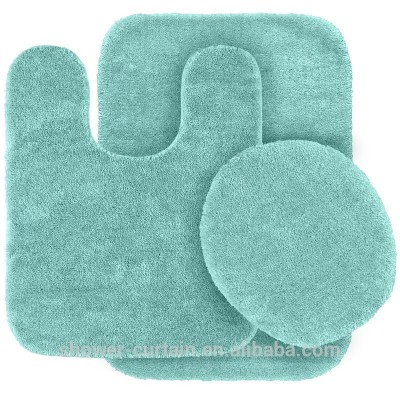 Bathroom Mat Hotel Fabrics 4 Piece Bath Rug Set Bathtub Colored Bathroom Microfiber Bath Mat